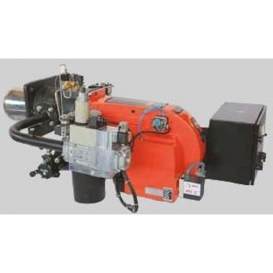 BRÜLÖR C (M) 135 bS G2-S2 (GAZ/SIVI YAKIT İKİ KADEME) MONOBLOK DOĞALGAZ-FUEL OİL 350-1430 kW 300 mbar