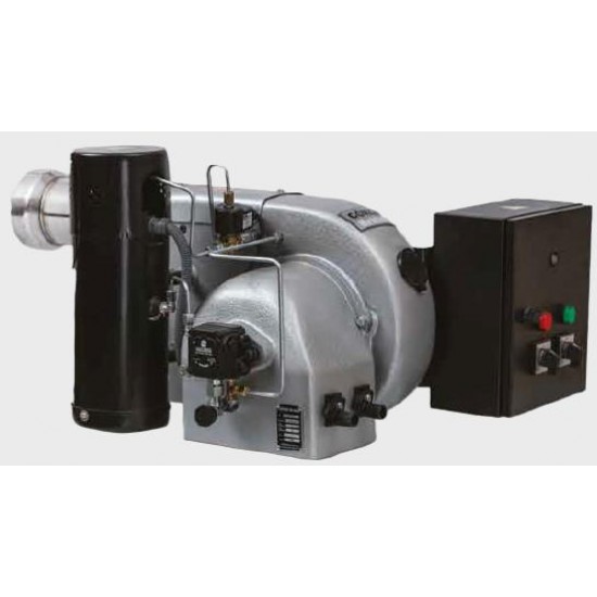 BRÜLÖR DLU 25 TEK KADEME MONOBLOK MOTORİN 140-350 kW