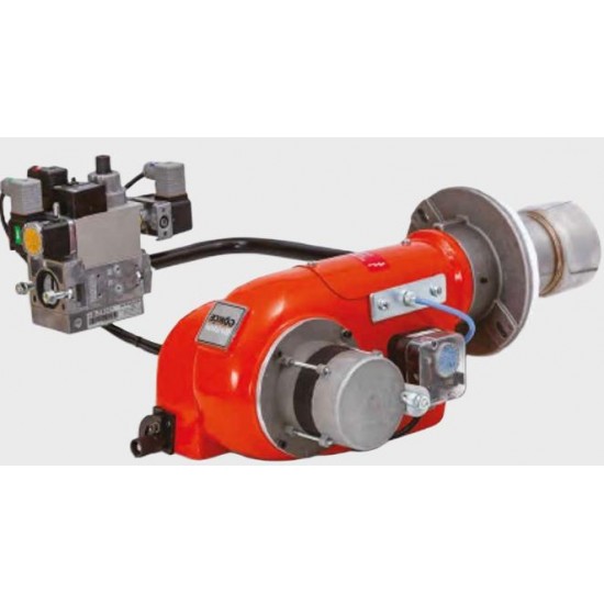 BRÜLÖR STGA TEK KADEME MONOBLOK DOĞALGAZ 50-85 Kw 300 mbar