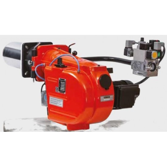 BRÜLÖR TG 20 TEK KADEME MONOBLOK DOĞALGAZ 70-260 kW 21 mbar