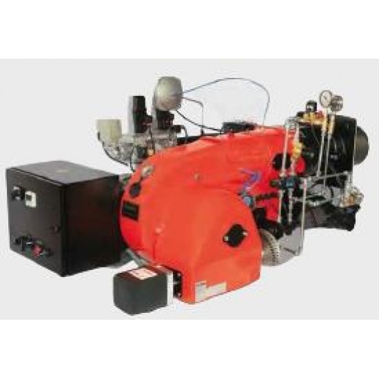 BRÜLÖR TG (L) 250 AGP GPO-SMO (GAZ PNM. ORS.-SIVI MEK. ORS.) MONOBLOK DOĞALGAZ-MOTORİN 1200-3200 kW 21 mbar