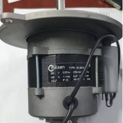 Özel Milli-miksan Fan Motoru 0,25kw_3000d/d_mono_63 2a M_saat Yönü Ters_ Aa