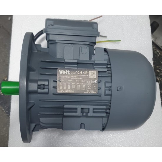 STANDART MİLLİ-FAN MOTORU 0,75kW_3000 d/d_TRİF_80M_B5 (RENK:SİYAH)