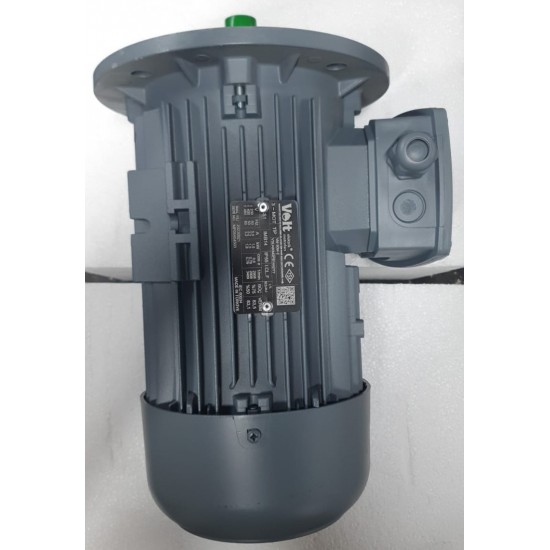 STANDART MİLLİ-FAN MOTORU 1,5kW_3000 d/d_TRİF_80M_B5 (RENK:SİYAH)
