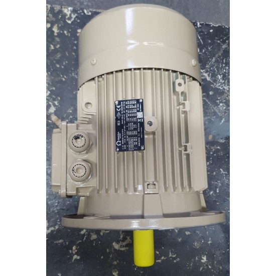 STANDART MİLLİ-FAN MOTORU 3kW_3000 d/d_TRİF_100_B5 (RENK:SİYAH)